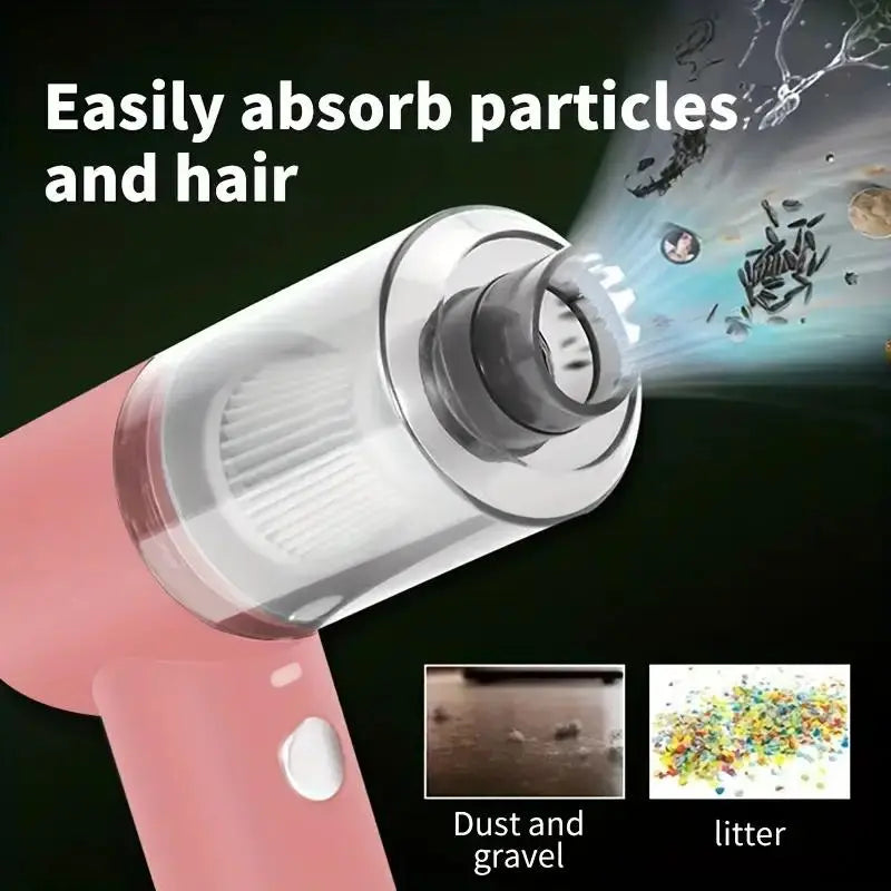 Car Vacuum Cleaner, Portable Car Vacuum Cleaner, 12V Car Vacuum Cleaner, Strong Suction & Large Power Vacuum Cleaner, Suitable for Car Use