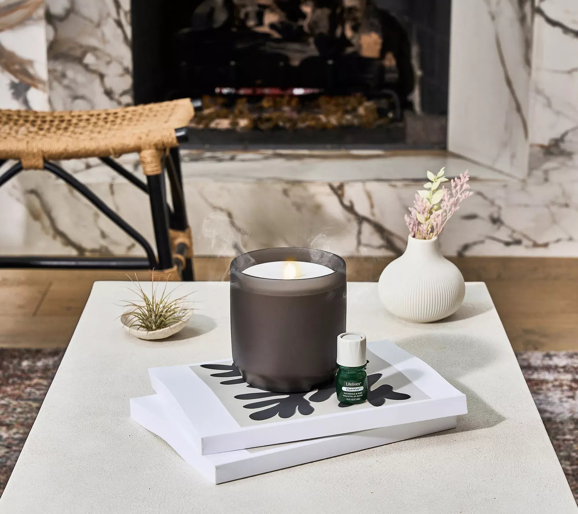 Lifelines Rechargeable Flameless Candle Aroma Diffuser